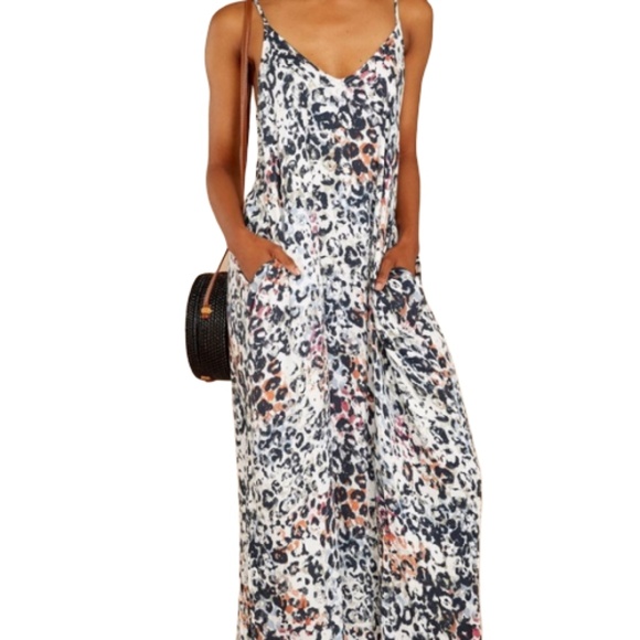 Love Stitch Dresses & Skirts - lovestitch multi color leopard print maxi dress